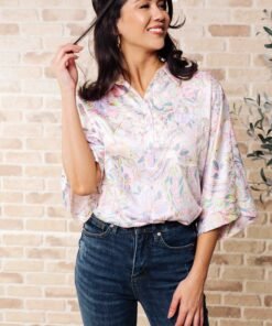 Blissful Botanicals Blouse - Fashion Are Us